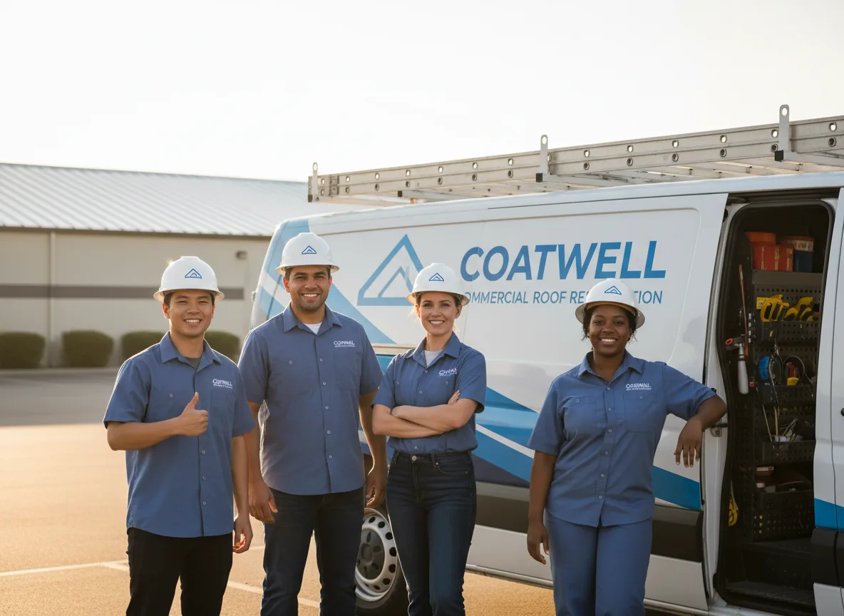Commercial roof coating company in Dexter, NY